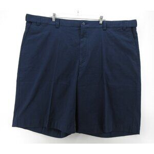 Oak Hill Shorts 56 Long Navy Golf Chino Stretch 12" Inseam 54X12 NEW
